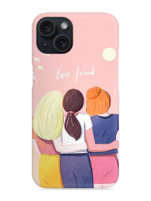 Friendship Day Snap Case for Apple Iphone 15 Zapvi