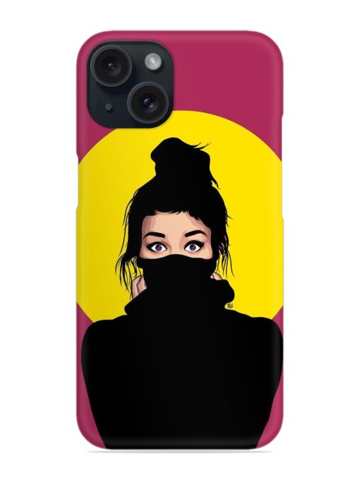 Girly Vector Snap Case for Apple Iphone 15 Zapvi