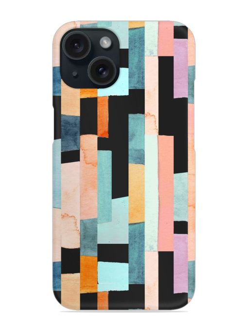 Geometric Seamless Pattern Snap Case for Apple Iphone 15 Zapvi