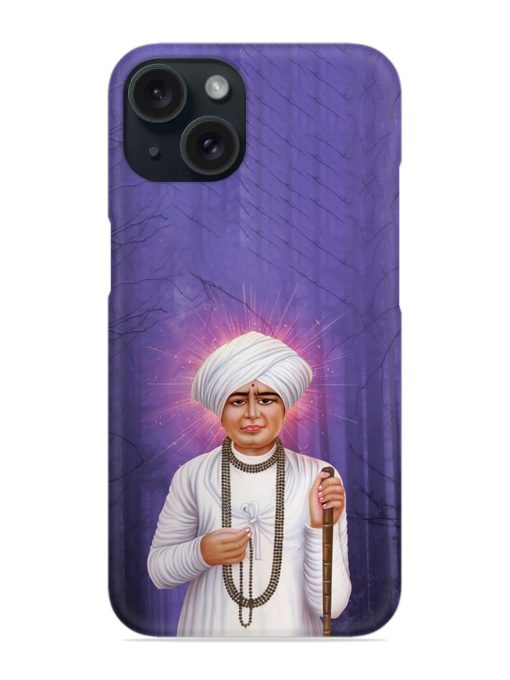 Jalaram Bapa Virpur Snap Case for Apple Iphone 15 Zapvi