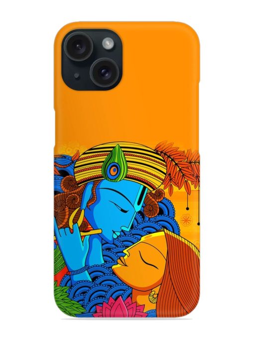 Illustration Hindu Goddess Snap Case for Apple Iphone 15 Zapvi