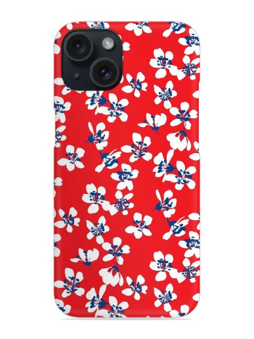 Hand Drawn Abstract Snap Case for Apple Iphone 15 Zapvi