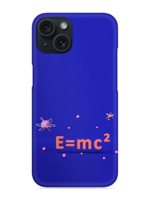 Formula Relativity Equation Snap Case for Apple Iphone 15 Zapvi