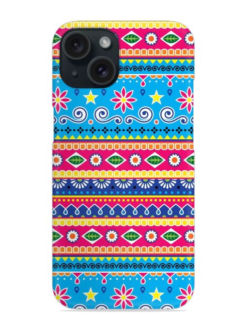 Indian Seamless Snap Case for Apple Iphone 15 Zapvi