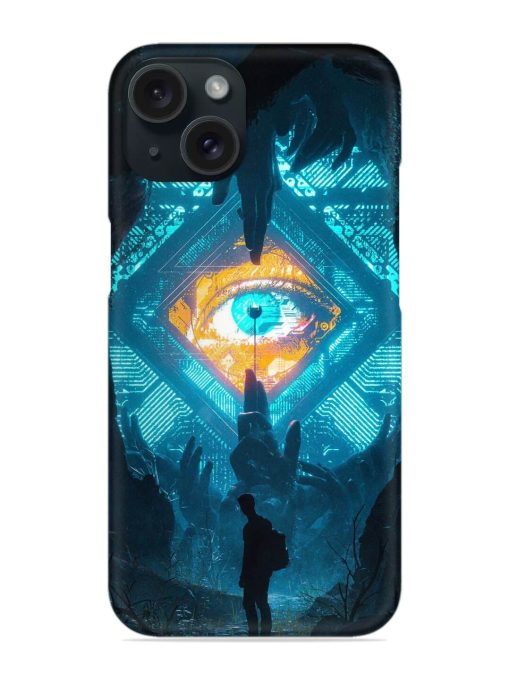 Arcane Eye Snap Case for Apple Iphone 15 Zapvi