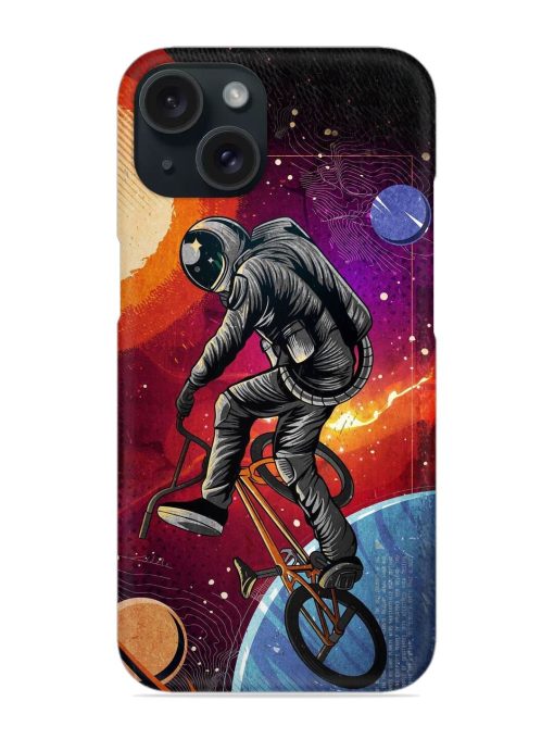 Super Eclipse Bmx Bike Snap Case for Apple Iphone 15 Zapvi