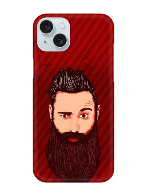 Beardo Man Snap Case for Apple Iphone 15 Plus Zapvi