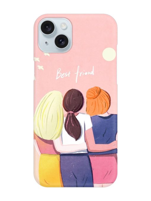 Friendship Day Snap Case for Apple Iphone 15 Plus Zapvi