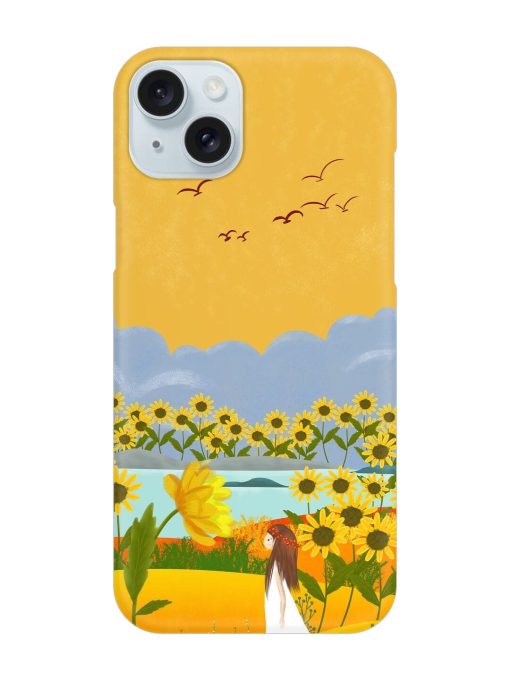 Beginning Of Autumn Snap Case for Apple Iphone 15 Plus Zapvi