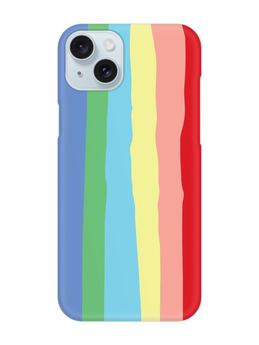 Rainbow Premium Shade Snap Case for Apple Iphone 15 Plus Zapvi