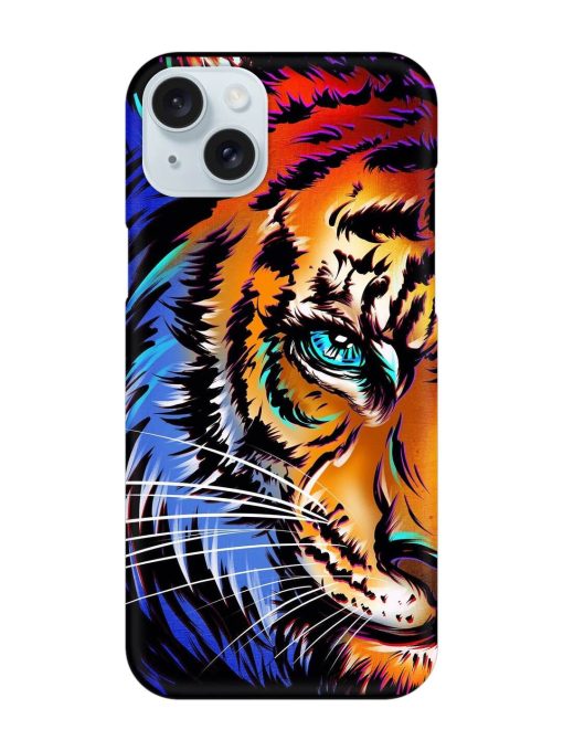 Colorful Lion Art Snap Case for Apple Iphone 15 Plus Zapvi