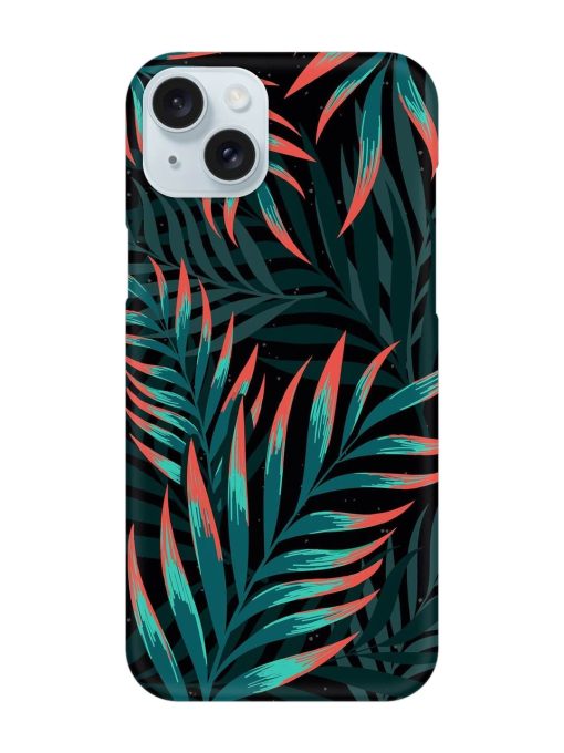 Green Leaf Art Snap Case for Apple Iphone 15 Plus