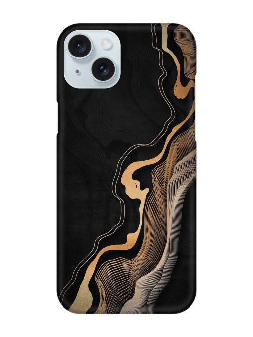 Abstract Art Snap Case for Apple Iphone 15 Plus Zapvi