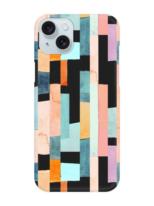 Geometric Seamless Pattern Snap Case for Apple Iphone 15 Plus Zapvi