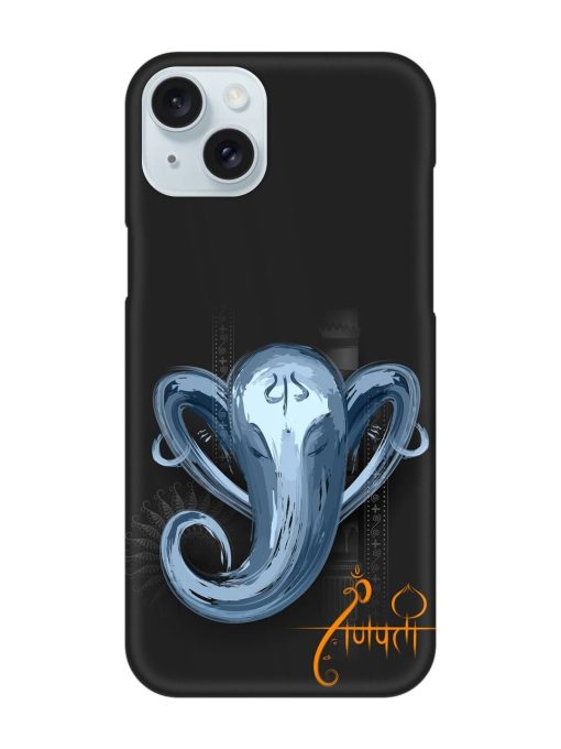 Illustration Lord Ganpati Snap Case for Apple Iphone 15 Plus