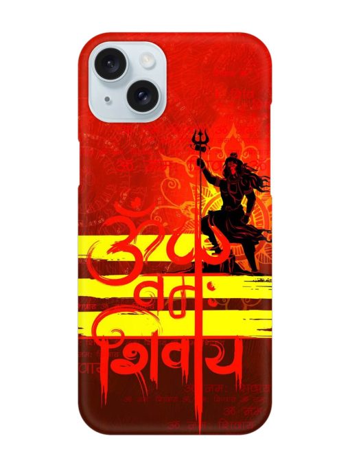 Illustration Lord Shiva Snap Case for Apple Iphone 15 Plus Zapvi