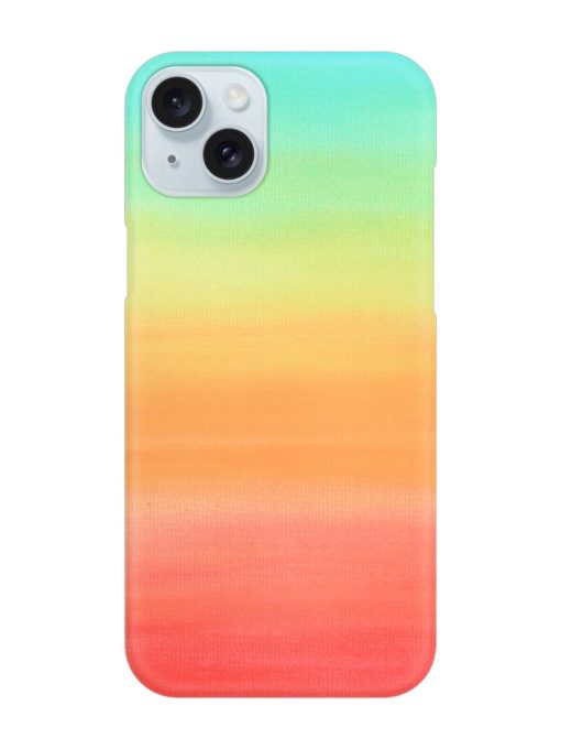 Background Sky Watercolor Snap Case for Apple Iphone 15 Plus Zapvi