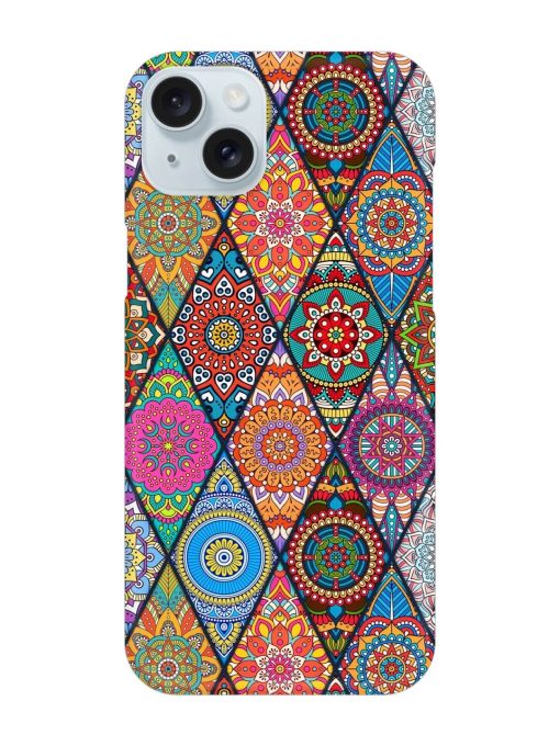 Seamless Tile Pattern Snap Case for Apple Iphone 15 Plus Zapvi