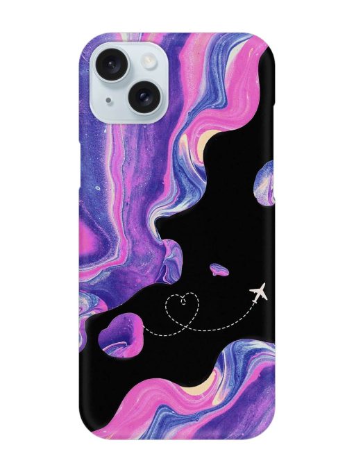 Glitter Art Snap Case for Apple Iphone 15 Plus Zapvi