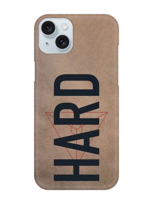 Hard Typo Snap Case for Apple Iphone 15 Plus Zapvi