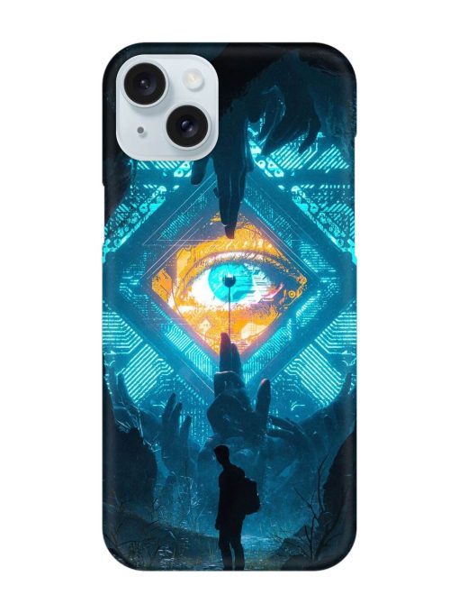 Arcane Eye Snap Case for Apple Iphone 15 Plus Zapvi