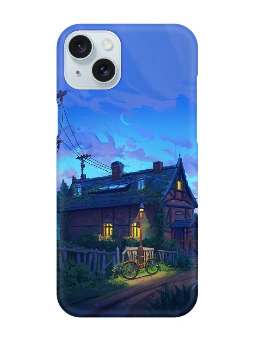 Beautiful Village House Snap Case for Apple Iphone 15 Plus