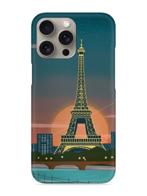 Scenery Architecture France Paris Snap Case for Apple Iphone 15 Pro Zapvi