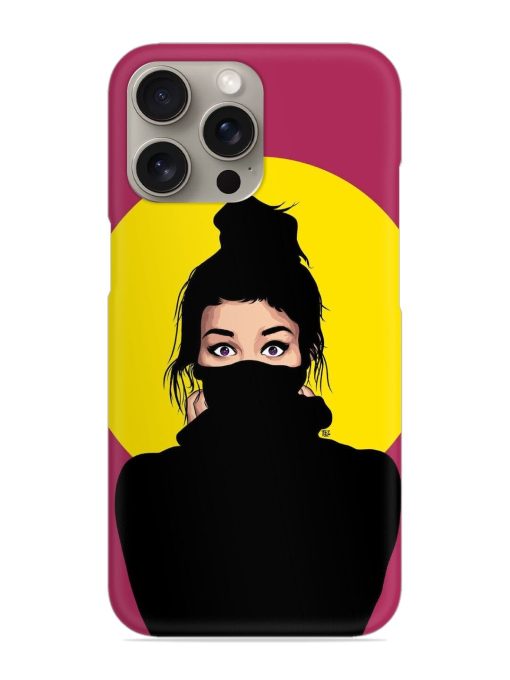 Girly Vector Snap Case for Apple Iphone 15 Pro Zapvi