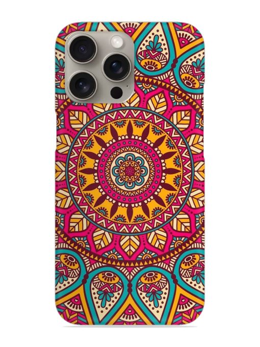 Mandala Joy Snap Case for Apple Iphone 15 Pro