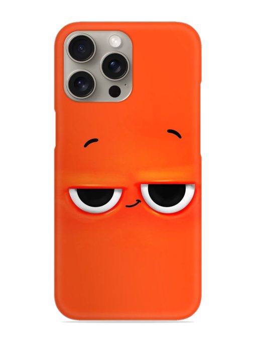 Smiley Face Snap Case for Apple Iphone 15 Pro