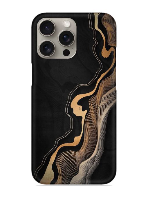 Abstract Art Snap Case for Apple Iphone 15 Pro