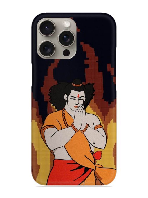 Shree Ram Snap Case for Apple Iphone 15 Pro Zapvi