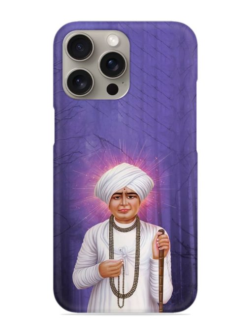 Jalaram Bapa Virpur Snap Case for Apple Iphone 15 Pro