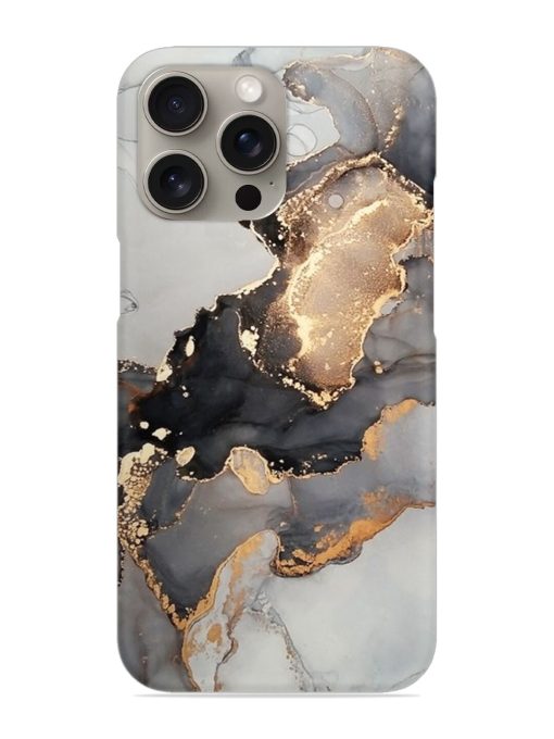 Luxury Abstract Fluid Snap Case for Apple Iphone 15 Pro Zapvi