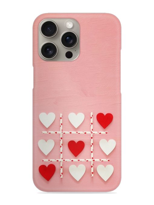 Valentines Day Concept Snap Case for Apple Iphone 15 Pro Zapvi