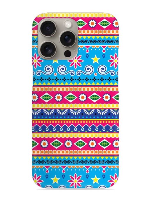 Indian Seamless Snap Case for Apple Iphone 15 Pro