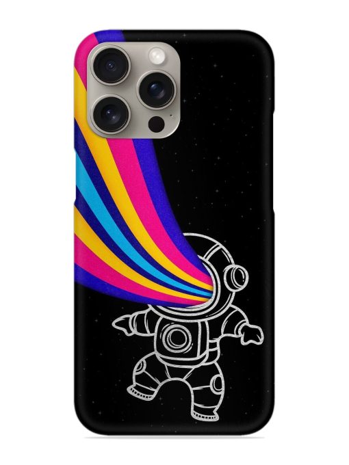 Astronaut Snap Case for Apple Iphone 15 Pro Zapvi