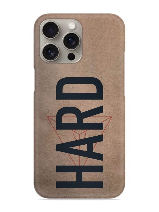 Hard Typo Snap Case for Apple Iphone 15 Pro Zapvi