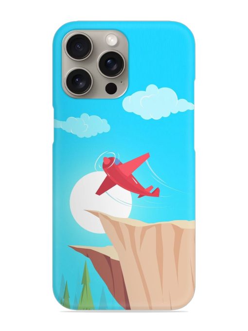 Small Planes In Flight Snap Case for Apple Iphone 15 Pro