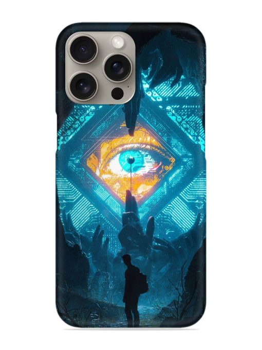 Arcane Eye Snap Case for Apple Iphone 15 Pro Zapvi