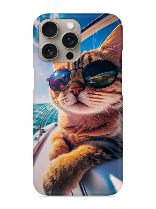 Cat In Style Snap Case for Apple Iphone 15 Pro Zapvi