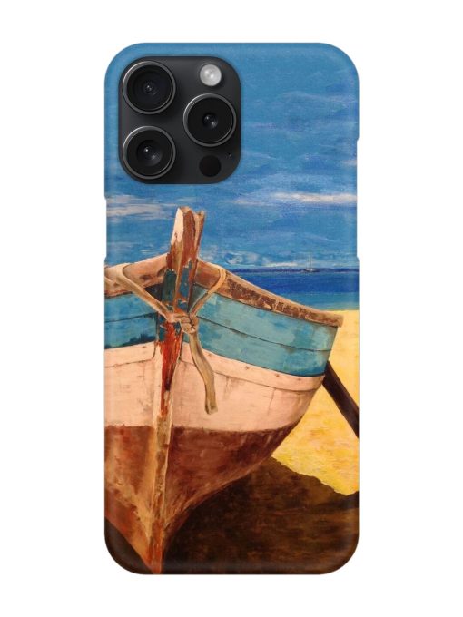 Canvas Painting Snap Case for Apple Iphone 15 Pro Max Zapvi