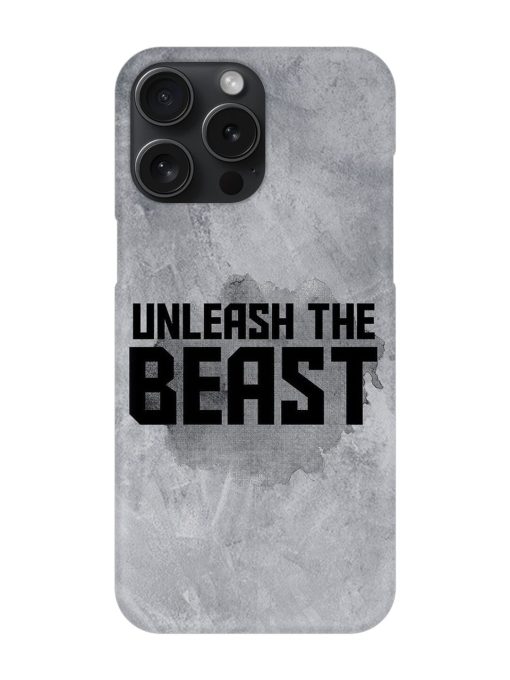 Unleash The Beast Snap Case for Apple Iphone 15 Pro Max Zapvi