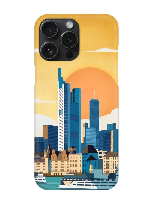 Germany Frankfurt Snap Case for Apple Iphone 15 Pro Max Zapvi