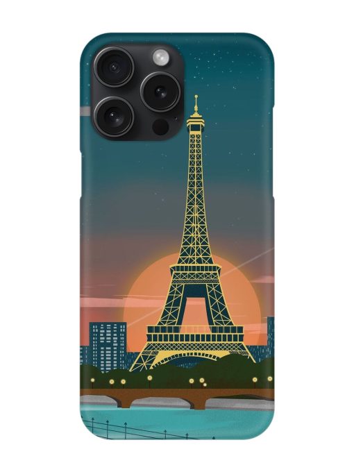 Scenery Architecture France Paris Snap Case for Apple Iphone 15 Pro Max Zapvi