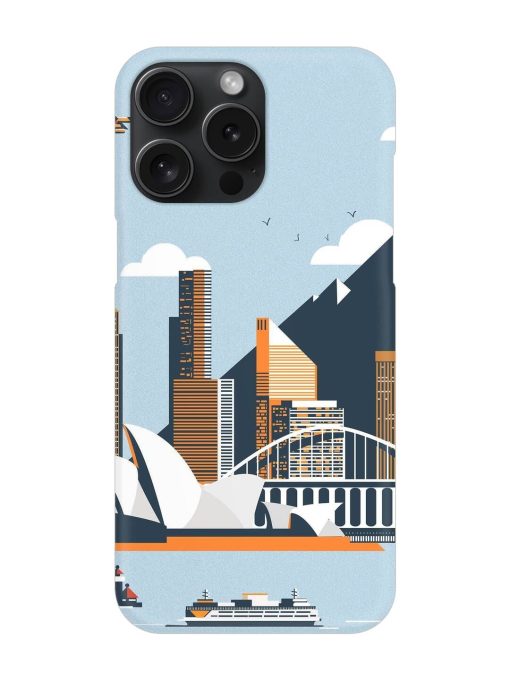 Sydney Opera Landscape Snap Case for Apple Iphone 15 Pro Max Zapvi