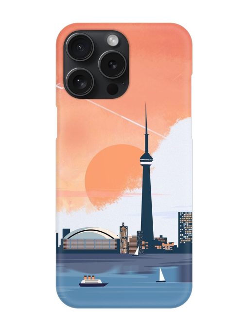 Toronto Canada Snap Case for Apple Iphone 15 Pro Max Zapvi