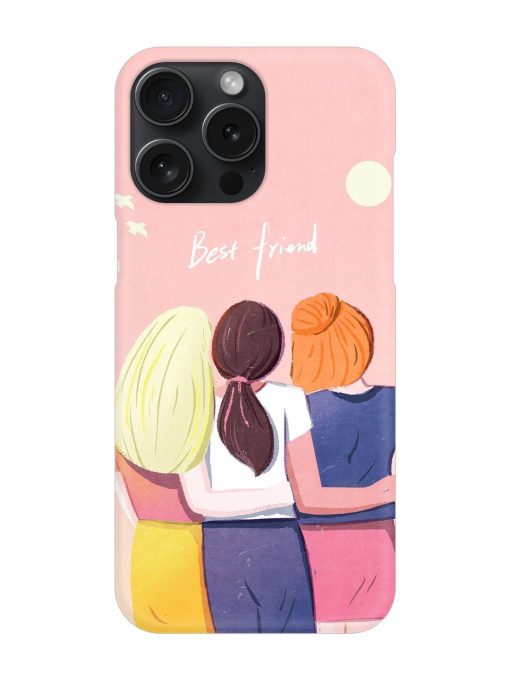 Friendship Day Snap Case for Apple Iphone 15 Pro Max Zapvi