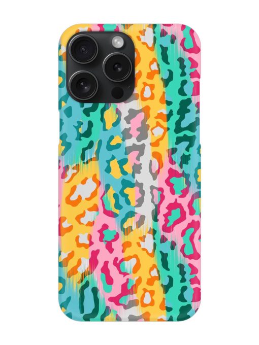 Seamless Vector Colorful Snap Case for Apple Iphone 15 Pro Max Zapvi