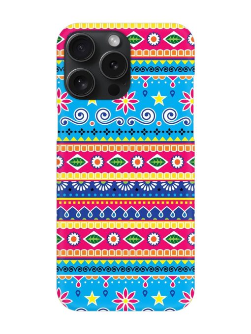 Indian Seamless Snap Case for Apple Iphone 15 Pro Max Zapvi